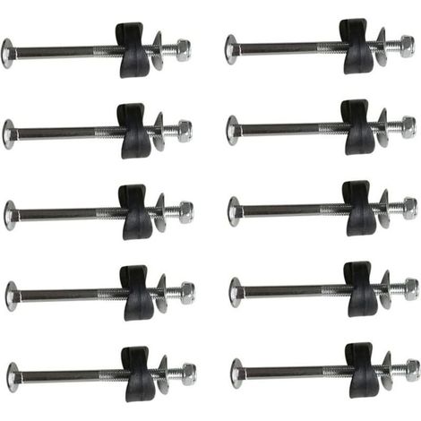 Accessoires de trampoline, pièces de rechange pour trampoline, 10 vis de trampoline, accessoires de trampoline, outil de stabilité de trampoline fixe, accessoires de trampoline avec vis (1/4)