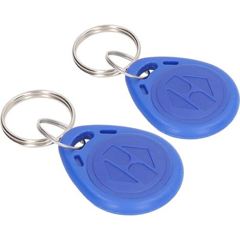100 porte-clés RFID lisibles pour le contrôle d'accès aux portes (résidentiel, immeuble, bus, métro) - Carte d'identification 125 kHz (1/5)