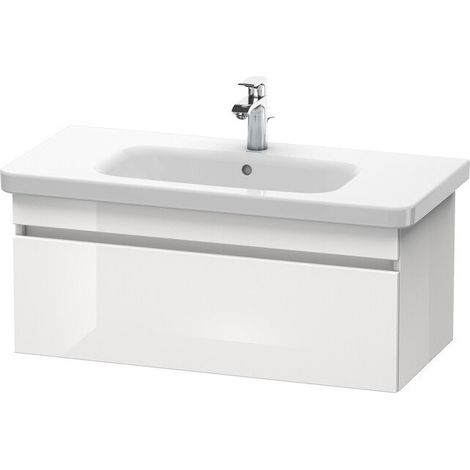 Mueble bajo lavabo DURASTYLE 448x930x398mm lino / blanco mate