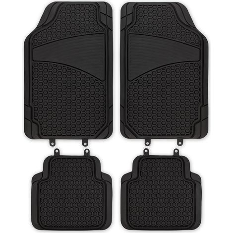Universal Autofußmatten Baja PVC 4-teilig Schwarz (1/5)