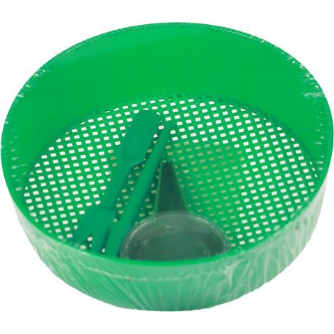 Tamis de sol de jardin en plastique, tamis léger pour compost de roche de jardinage pour la saleté des roches de sable (1/5)