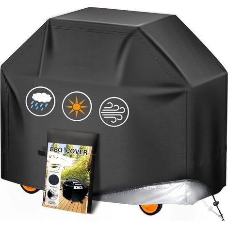 Housse de barbecue étanche et résistante pour barbecue à gaz 3-4 brûleurs (1/5)