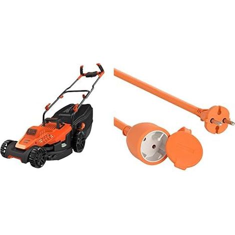 Tondeuse Filaire 1600W, Tondeuse à Gazon Electrique 38 cm, 6 hauteurs réglables 20, 30, 40, 50, 60 et 70 mm (1/5)