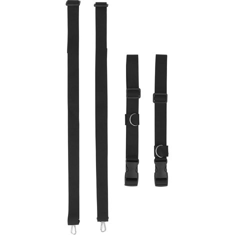 Athletic Equipment Reaction Belt with Connecting Rope, 2 Pieces Unisex Nylon Football Reaction Speed Agility Training Resistance Belt (1/5)