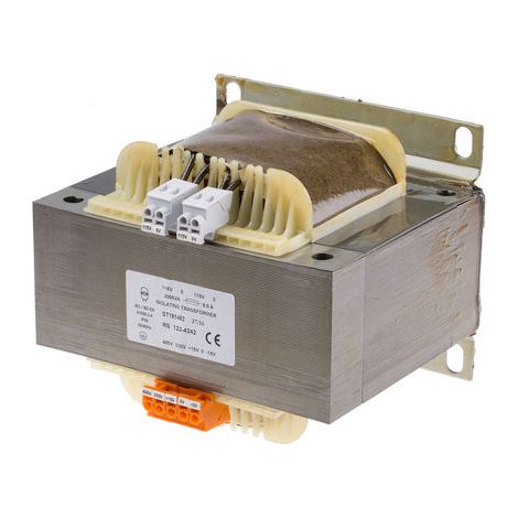 Transformateur d'isolement, Vin 230V ac (+/- 15V) - 400V ac (+/- 15V), Vout 115V c.a., 2000VA ( Prix pour 1 ) (1/2)