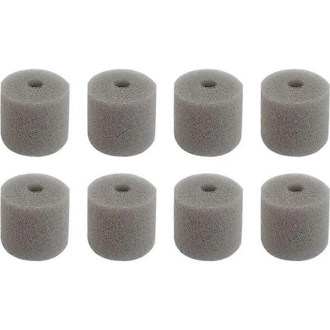 Lot de 8 éponges filtrantes pour réservoir d'eau propre, compatibles avec les aspirateurs Narwal J1/J2/J3. Pièces de rechange pour outils de nettoyage ménager.