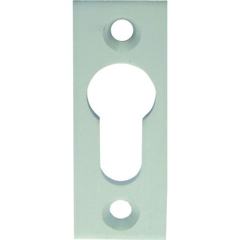 Argenta Schlüssel-Einführung I Aluminium Silber 67x25 mm