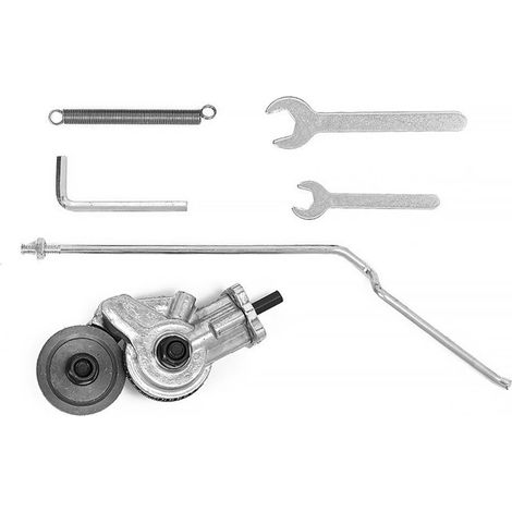 Cryfokt Fixation de Coupe de Plaque de Perceuse électrique, Accessoire de Foret pour Grignoteuse en Métal avec étui de Transport, Ensemble D'outils Portatifs de Tête de Coupeur de Foret