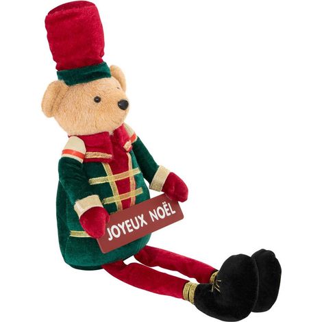 Orso seduto 2ass peluche 17x8x5 - Feeric lights & christmas (1/5)