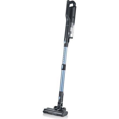Aspirapolvere a scopa senza fili 2-in-1 - SEVERIN HV7151 - 300 W - 50 min - 650 ml - 80 dB - Nero / Blu