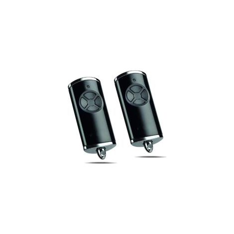 (Confezione da 2) Telecomando a 868 MHz per Hörmann HSE4 BS, telecomando di ricambio a 4 canali per cancelli e porte da garage, compatibile con Hörmann HSM4 HSE2 HS1 HS4 HSZ1