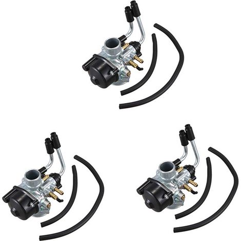3X para PHVA17 17.5 Carburador de repuesto Dellorto de 17 mm para Aerox 50 / Minarelli PHBN-17.5 mm Estilo 2 (1/2)