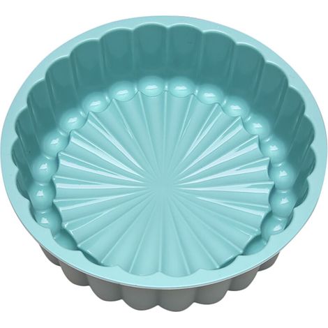 Moule à gâteau rond en silicone, moule à gâteau, moule à génoise, moules de pâtisserie à faire soi-même, outils de décoration C (1/5)