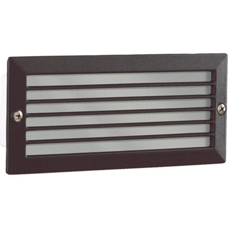 Plafoniera Esterno Contemporanea Peyton Pc Nero Griglia 1 Luce E27 Ip54 (1/2)