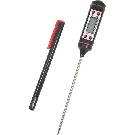 Termometro da Cucina Digitale Alimenti sonda 12cm da 50 300 Gradi per cibi e Bevande (1/4)