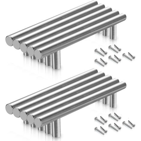 10X bar maniglia ringhiera maniglia mobili maniglia porta maniglia armadio maniglia cucina maniglie in acciaio inox 22016012MM