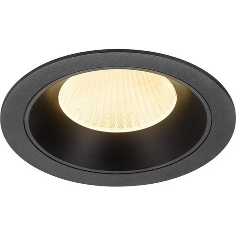Encastré downlight NUMINOS® XL intérieur 3000 K 20° IP20 rond noir - SLV - 1009936