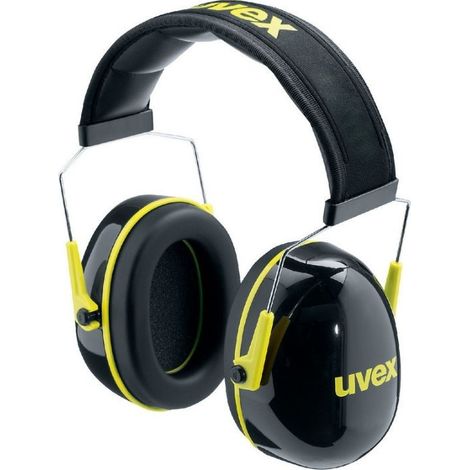 Casque anti-bruit K2 UVEX 2600002 - Noir - Taille unique