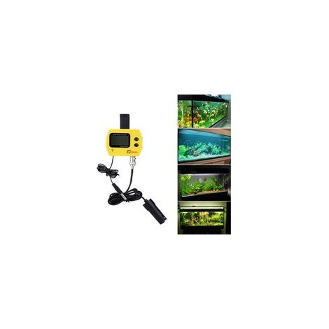 Misuratore di pH portatile professionale ad alta precisione per acquari, analizzatore di qualità dell'acqua, pHmetro e termometro per uso domestico. - Crezuo