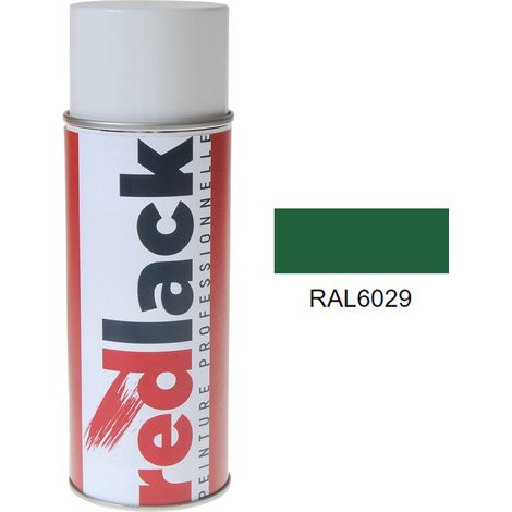 Bomboletta di Vernice spray 400ml – RAL 6029 – Verde menta – lucida – multisuperficie – Redlack