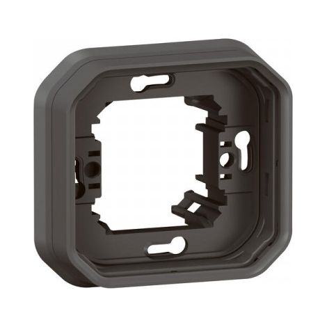 Legrand – Support plaque étanche pour montage encastré 1 poste Plexo – Pour chantiers humides – LEG069606L