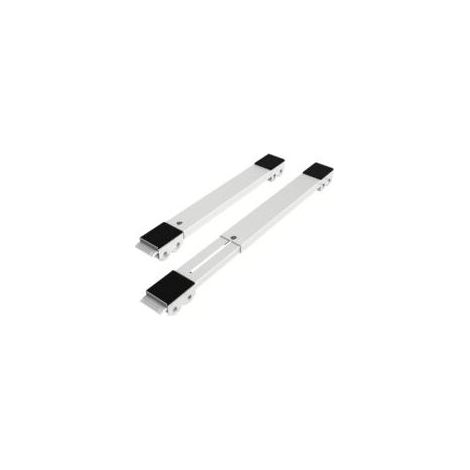Roulettes extensibles pour lave-linge et réfrigérateur, robustes, roulettes de support pour lave-linge et réfrigérateur, pour le déménagement, lave-linge et sèche-linge, base mobile (1/5)