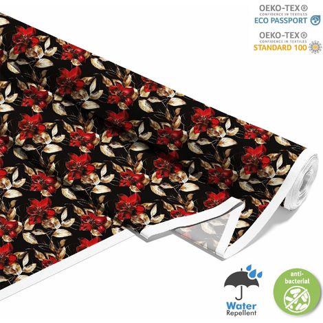 TESSUTI DECORATIVI PER ESTERNI OXFORD - Motivo Fiori I DX5486 (1/5)