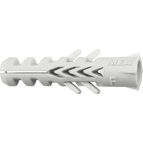 Tasselli nylon apolo mea 8x40 mm grigio 100 pezzi (1/2)