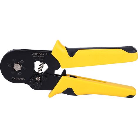 Pince à sertir pour cosses en acier au carbone de haute précision, outil manuel de sertissage 0,08-6 mm AWG26-10