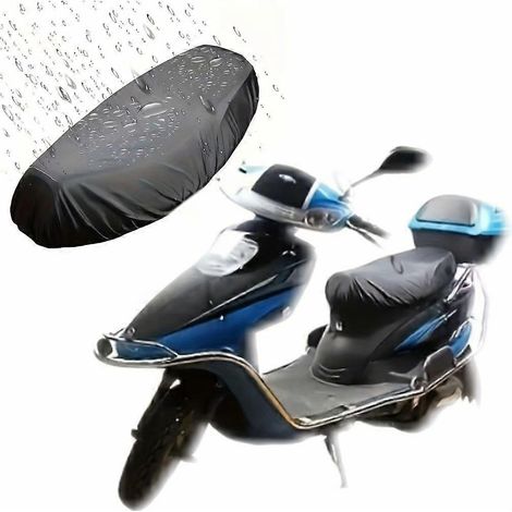 Housse en cuir PU pour moto et scooter, pare-soleil universel anti-poussière et imperméable, accessoire de protection pour les trajets quotidiens. (1/5)