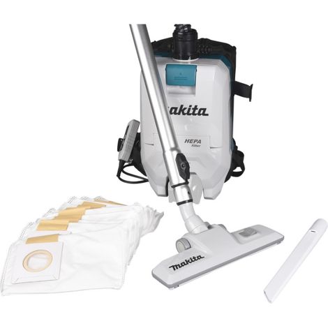 Makita – Aspirateur dorsal 40V XGT – Moteur sans balais BL – Filtre HEPA – Faible bruit 72 dB – Nettoyage professionnel écoles et bureaux (1/5)
