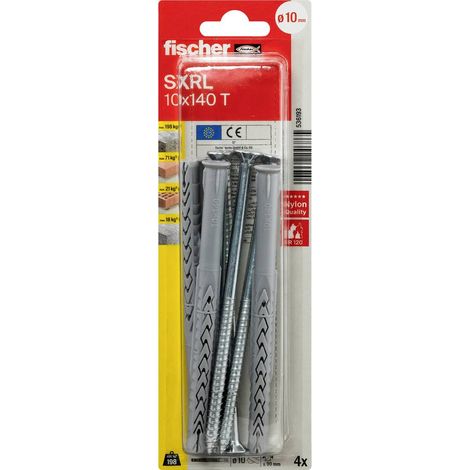 Fischer 536193 SXRL 10 x 140 T K NV Tassello prolungato 140 mm 1 KIT (1/5)