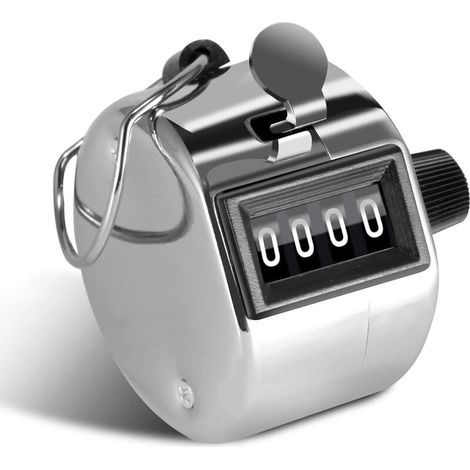 Compteur Manuel 4 Chiffres Compteur de Passage pour Compteur de Personnes, Sport de Golf, École des Formateurs (1/5)