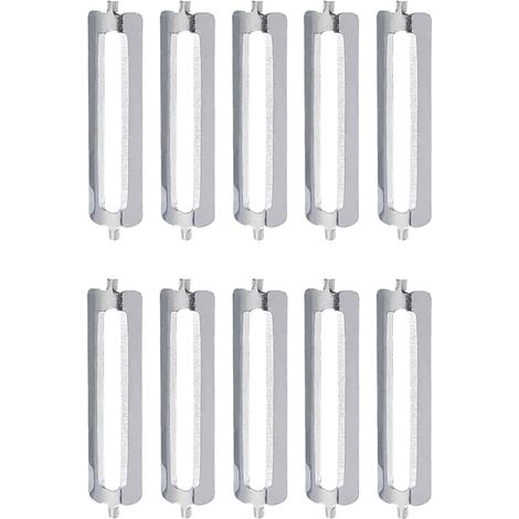 10 Stück Sparschäler Ersatzklinge,Ersatzklingen für Spargelschäler Tupperware Ersatzklinge, Peeler,SchäLer,KartoffelschäLer,GemüSeschäLer,GurkenschäLer,ObstschäLer,KarottenschäLer