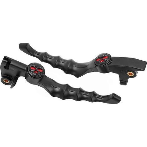 Totenkopfförmige Brems- und Kupplungshebel für Yamaha VSTAR XVS400 650 1100 Motorrad 1999-2016 - SFYGV (1/5)