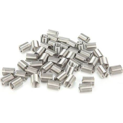 Lot de 50 douilles de protection pour filetage, 5/16 po (18 x 2 po), pour la réparation des trous de vis (unités américaines). (1/5)
