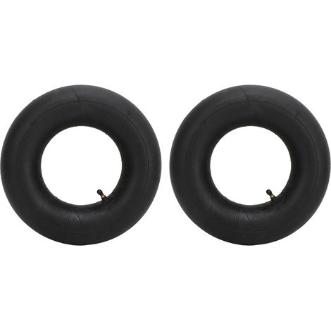 2 pièces 13x5.00-6 Tubes de Pneu en Caoutchouc Robustes de Remplacement pour Razor Dirt Quad Tondeuses à Gazon ATV Diable Go Kart TR87 Tige de Valve Courbée