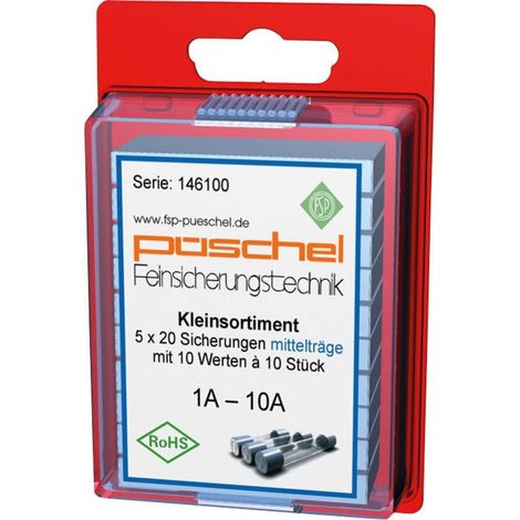 Puschel-Fusibili Micro semi-temporanei confezione da 100