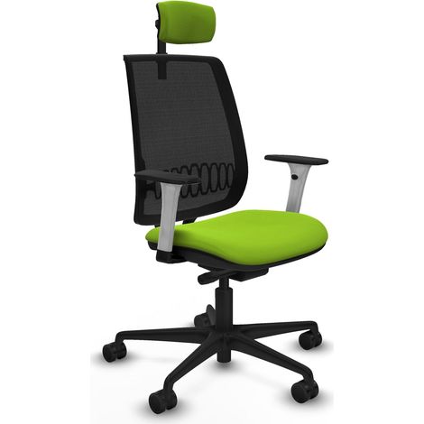 Sedia da ufficio piqueras y crespo Alares Traslack nero mesh (1/2)