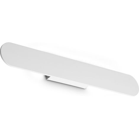 Ideal Lux applique moderna Zig Zag 1 luce LED integrato bianco metallo