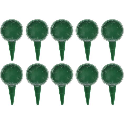 Semoir à graines manuel avec 5 réglages différents, distributeur de graines réutilisable, outil de plantation de graines pour la transplantation de plantes vertes 10 pièces (1/5)
