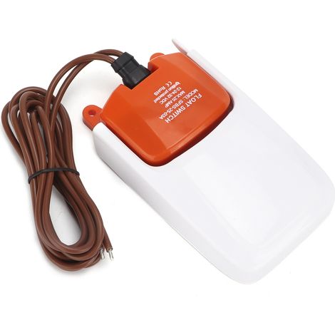 Pompe de cale bateau avec interrupteur à flotteur, résistant UV et anti‑vieillissement, 25A, compatible 12V 24V 32V (1/5)