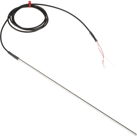 Capteur RTD PT100 RS PRO, Ø 3mm, L.250mm + 1m, +250°C max, Câble ( Prix pour 1 )