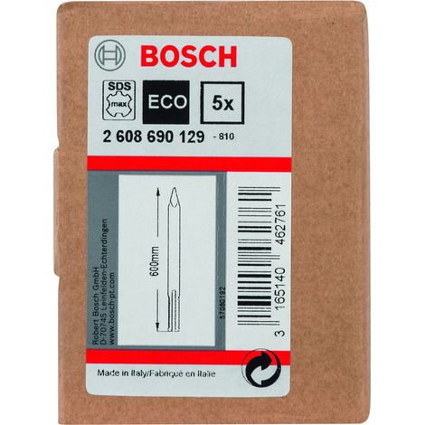 Cincel puntiagudo SDS Max 600 mm BOSCH 2608690129