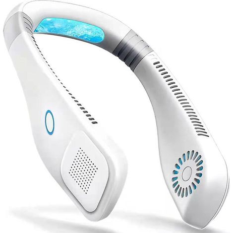 ventilateur Usb Portable, Mini Ventilateur Silencieux Avec Batterie 5000 Mah, 4 Vitesses, Ventilateur Personnel Pour La Randonne, Les Sports De Pl (1/5)