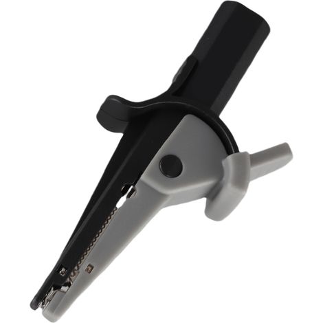 Pince de test isolée sûre ouverture 20mm avec prise banane 4mm pour auto camion projet électrique, acier laiton PA, 600V-1000V 10A, modèle J.60041 (1/5)