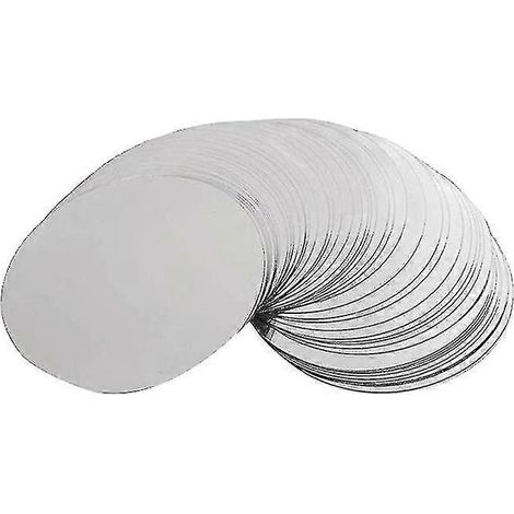 2024 150 disques verseurs à vin argentés de 7,6 cm (3 pouces) anti-gouttes, bec verseur fin. (1/5)