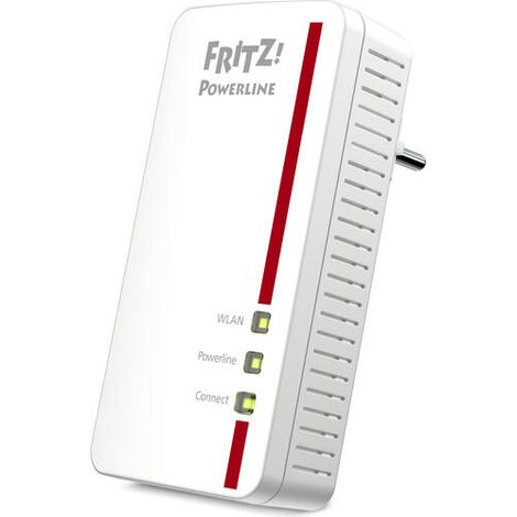 FRITZPowerline Powerline 1260E 1200 Mbit/s Ethernet Wifi Blanco 1 pieza(s) (1/4)