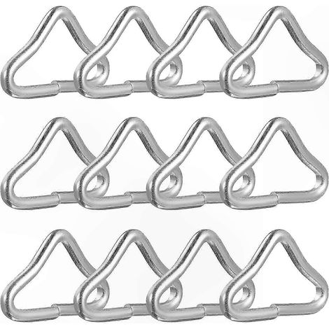 Pièces de rechange pour trampoline : toile filet, boucle, anneau triangulaire pour trampoline (1/3)