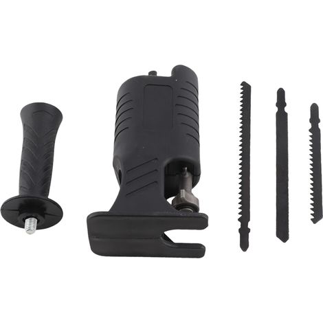 GARRYFIZH Kit d'accessoires pour scie alternative pour perceuse sans fil avec lame pour scie sauteuse à métaux et bois (1/5)